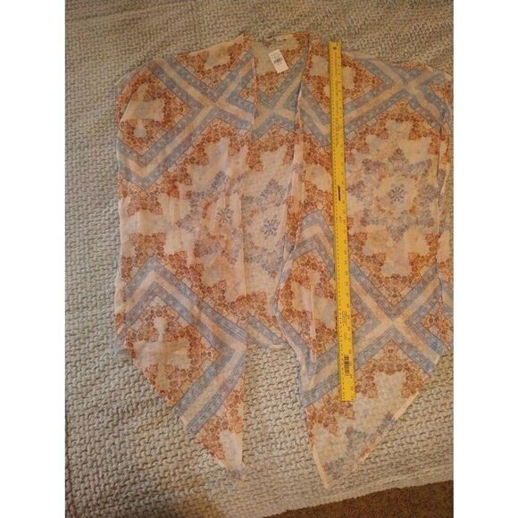 American eagle sheer patterned kimono Xs Nwt Boho Feminine Cottage Core - Picture 9 of 9